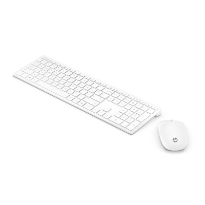 Bezdrátová klávesnice a myš HP Pavilion 800 - bílá (4CF00AA)