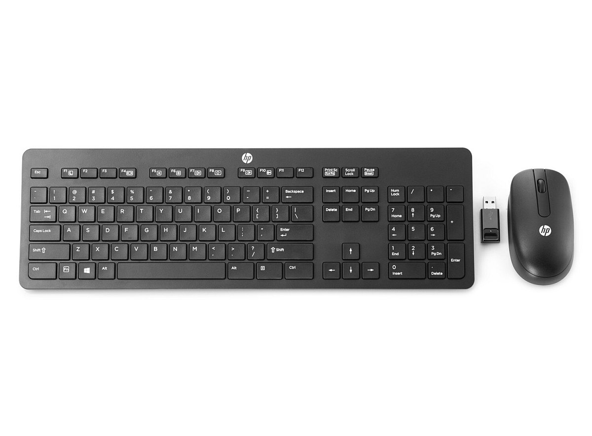 Bezdrátová klávesnice a myš HP Slim (T6L04AA)