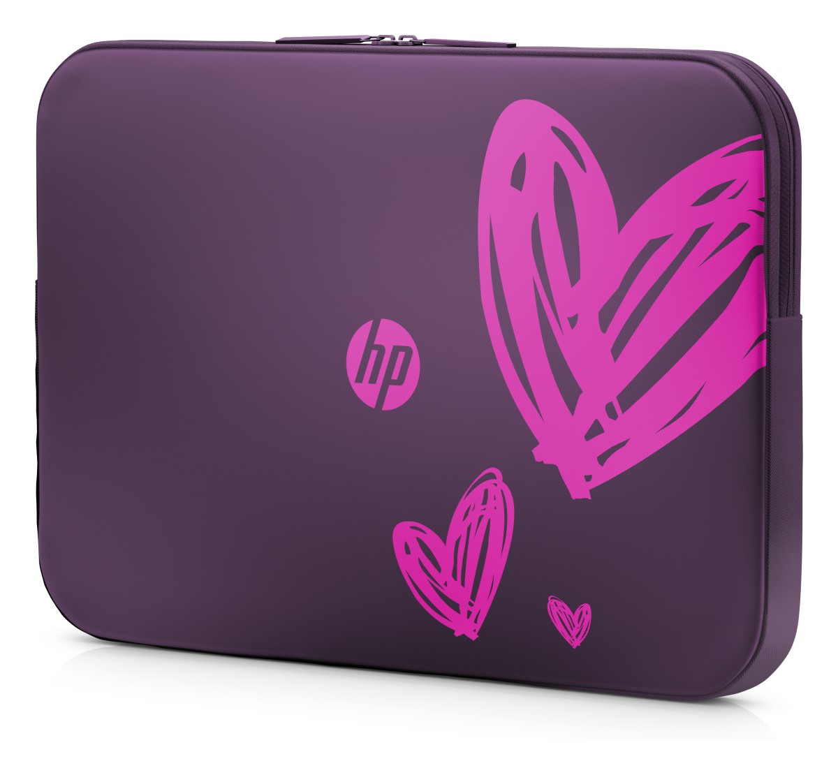 Pouzdro HP Spectrum 15,6&quot; - purple + hearts (1AT98AA)