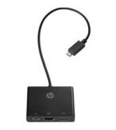 Adaptér HP USB-C na HDMI, USB3.0 a USB-C (1BG94AA)