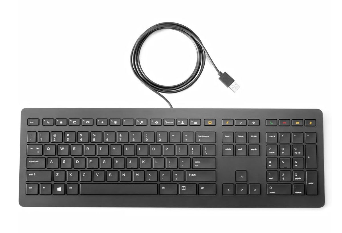 Klávesnice HP USB s funkcemi pro spolupráci (Z9N38AA)