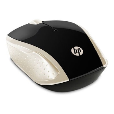 Bezdrátová myš HP 200 -&nbsp;silk gold (2HU83AA)