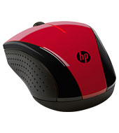 Bezdrátová myš HP X3000 - červená (K5D26AA)