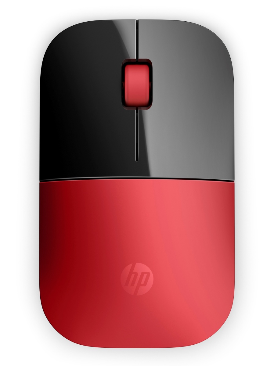 Levně Bezdrátová myš HP Z3700 - cardinal red (V0L82AA#ABB)