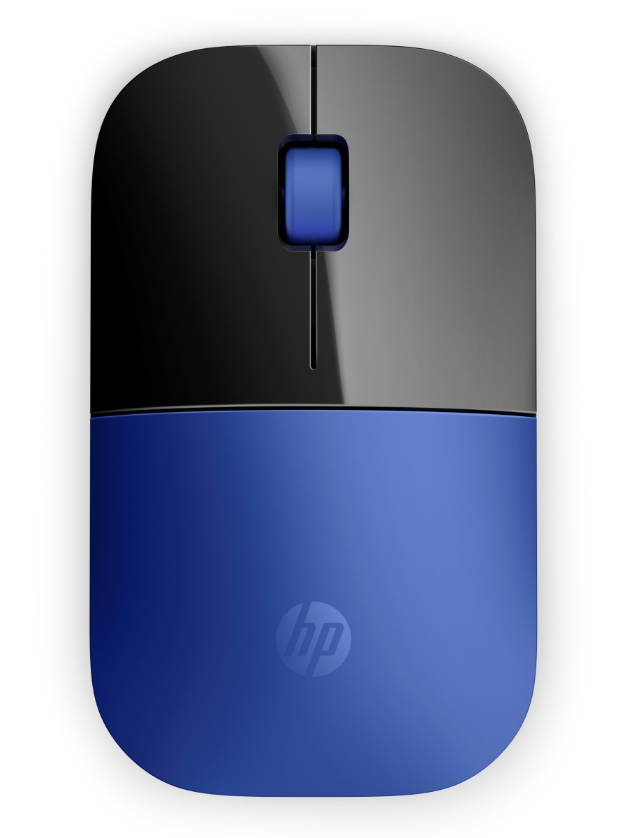 Bezdrátová myš HP Z3700 - dragonfly blue (V0L81AA)