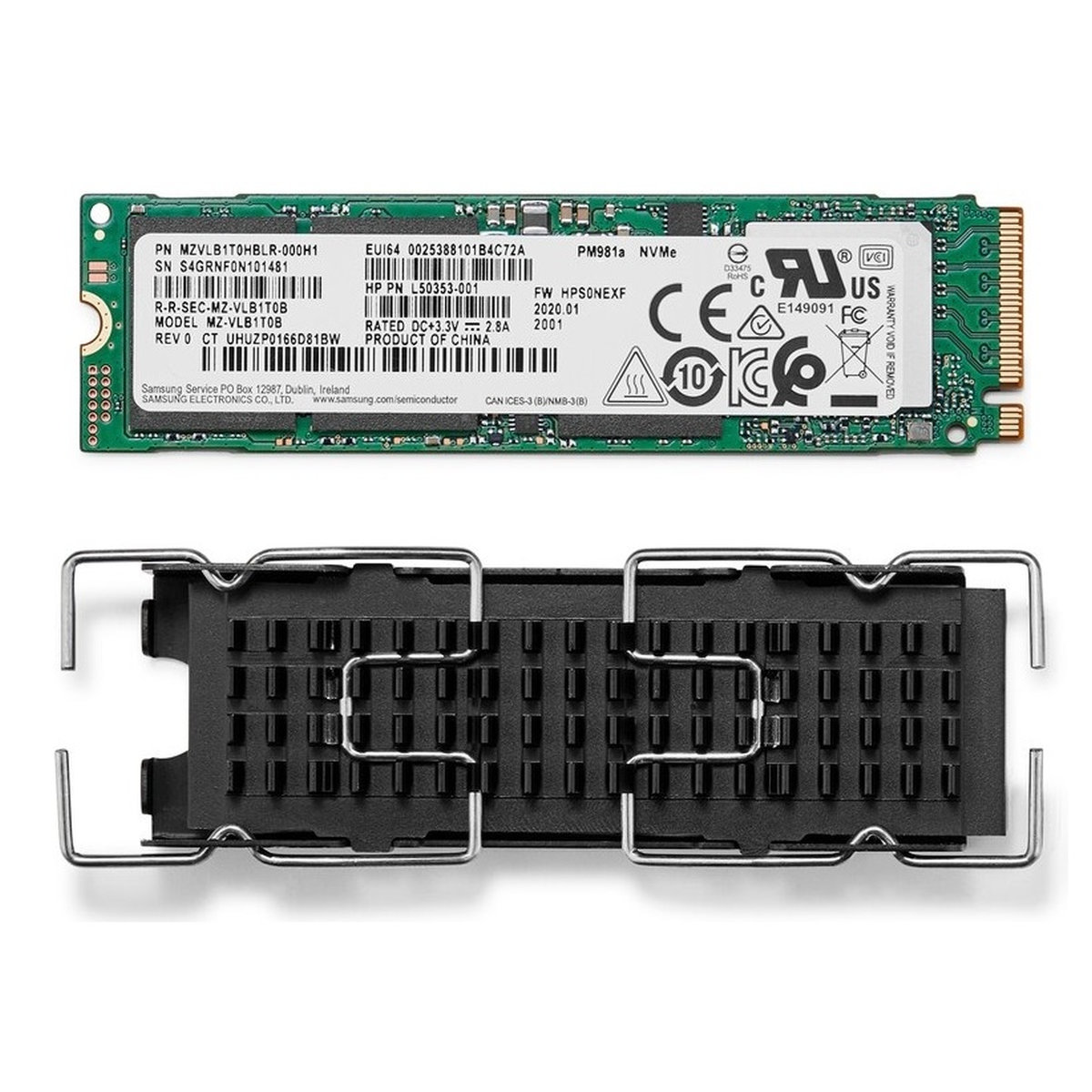 HP Z Turbo 2280 PCIe-4x4 TLC M.2 Z2 SSD Kit - 4 TB (5S492AA)