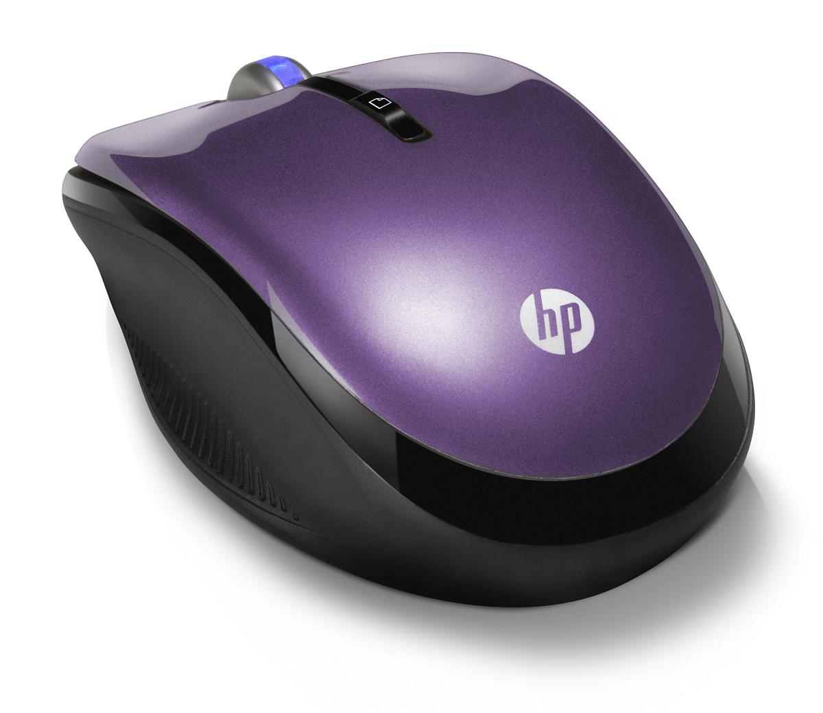 Bezdrátová myš HP - Sweet Purple (LY785AA)