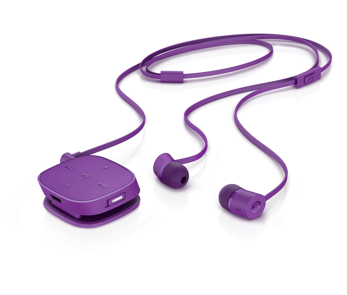 Bluetooth sluchátka HP H5000, fialová (J2X02AA)