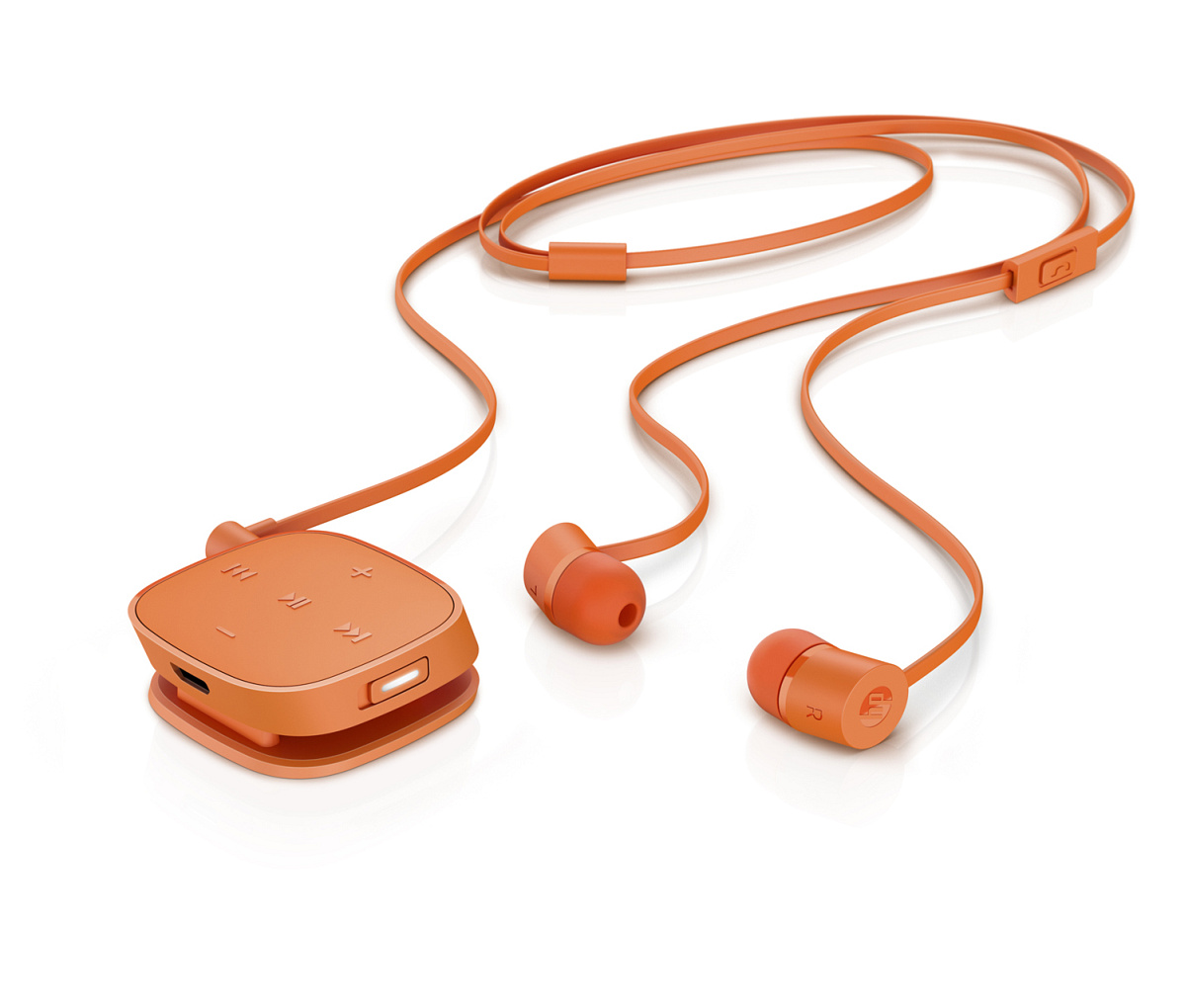 Bluetooth sluchátka HP H5000, oranžová (J2X03AA)