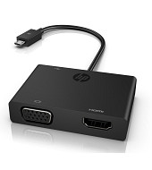 Adaptér HP micro USB na HDMI/VGA (K2P81AA)