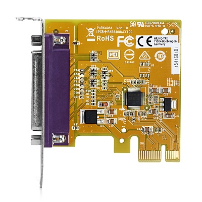 Karta paralelního portu HP PCIe x1 (N1M40AA)