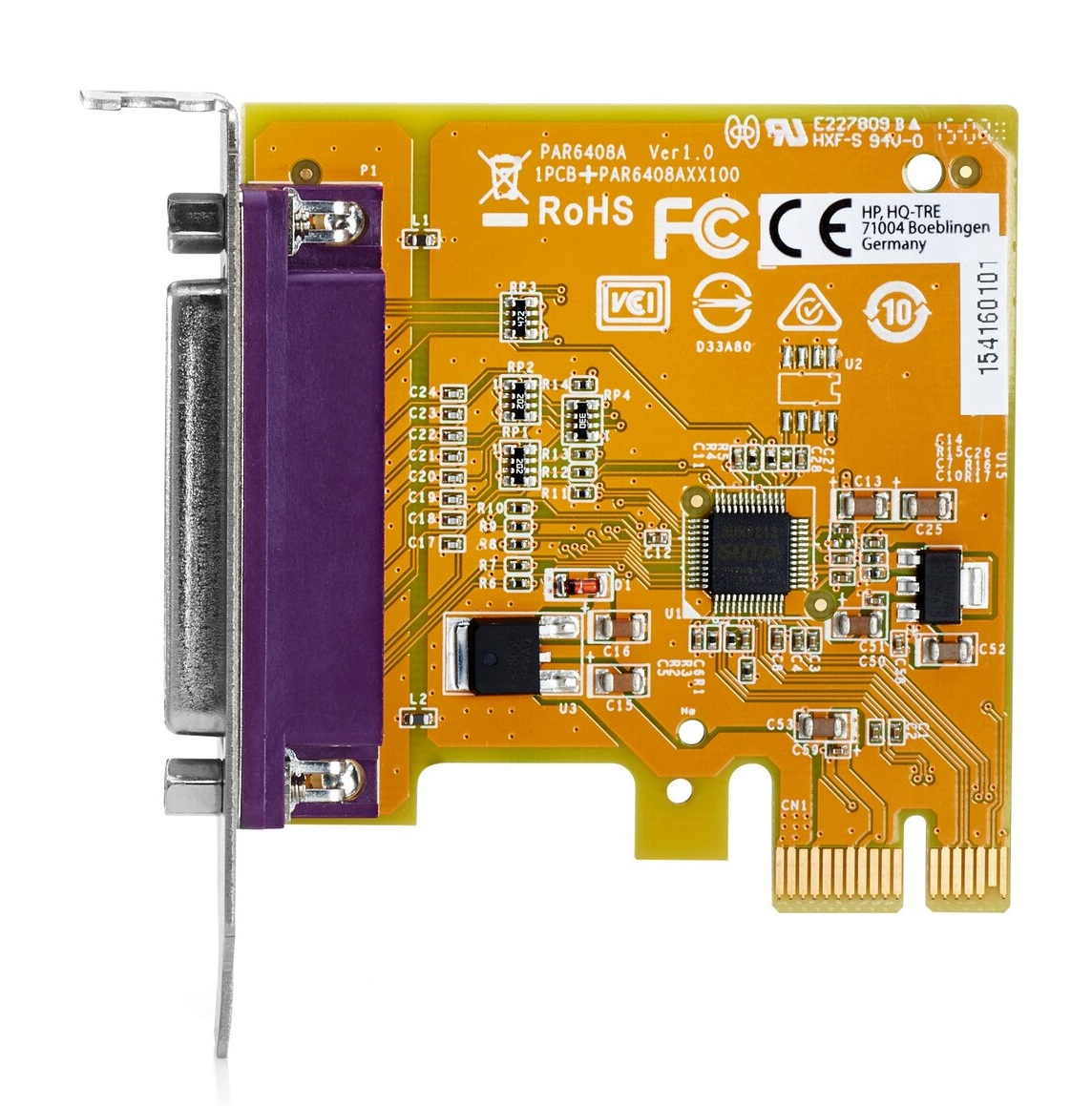 Karta paralelního portu HP PCIe x1 (N1M40AA)