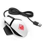 USB myš OMEN by HP Reactor Mouse - bílá (7ZF19AA)