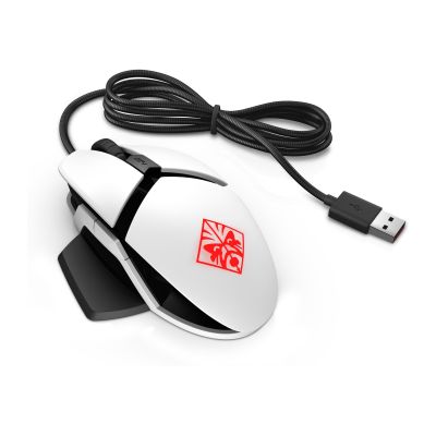 USB myš OMEN by HP Reactor Mouse - bílá (7ZF19AA)