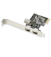 PCI-Express adaptér AXAGO FireWire 1394a (PCEF-X1)