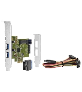Karta HP USB 3.0 4 porty SuperSpeed PCIe x1 (QT587AA)
