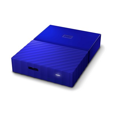 Externí disk WD My Passport 2 TB -&nbsp;modrý (WDBYFT0020BBL-WESN)