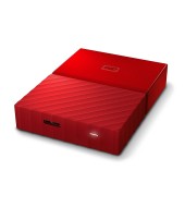 Externí disk WD My Passport 2 TB - červený (WDBYFT0020BRD-WESN)