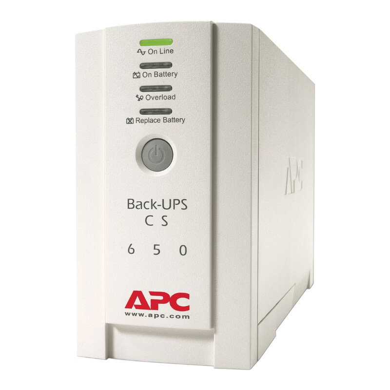 Záložní zdroj APC Back-UPS CS 650 USB/Serial (BK650EI)