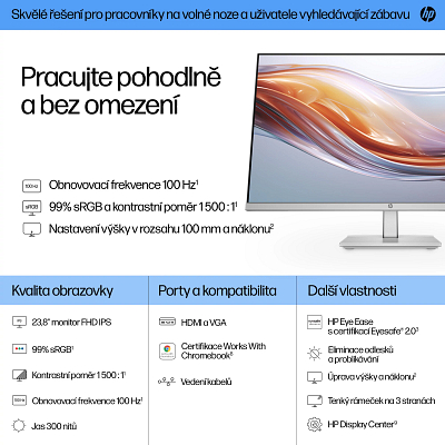 Hlavní přednosti