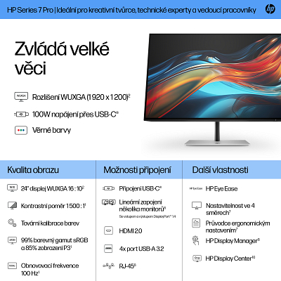 Hlavní přednosti