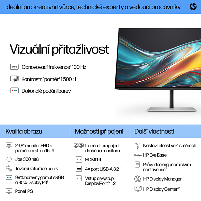 Hlavní přednosti