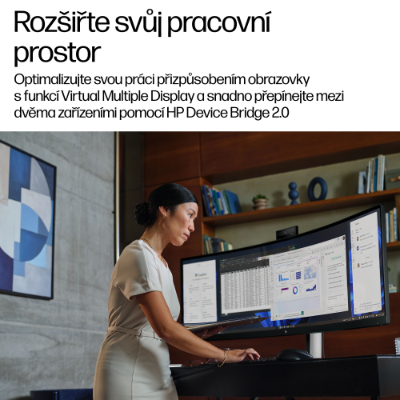 HP Series 5 Pro 49 DQHD Conferencing Monitor - 549pm