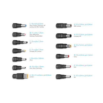 Napájecí adaptér Avacom 65 W do automobilu (ADDC-UNV-A65W)