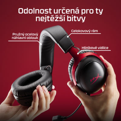 HyperX Cloud III S - Wireless Gaming Headset (Black)