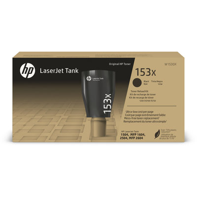 Sada pro doplnění černého originálního toneru HP 153X LaserJet Tank (W1530X)