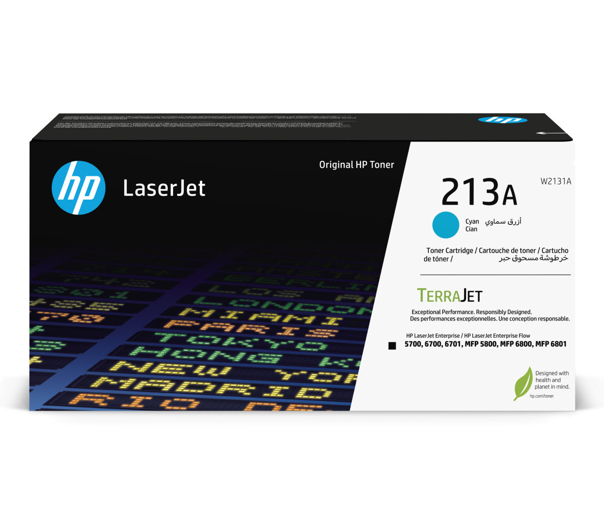 Toner HP 213A azurový (W2131A)