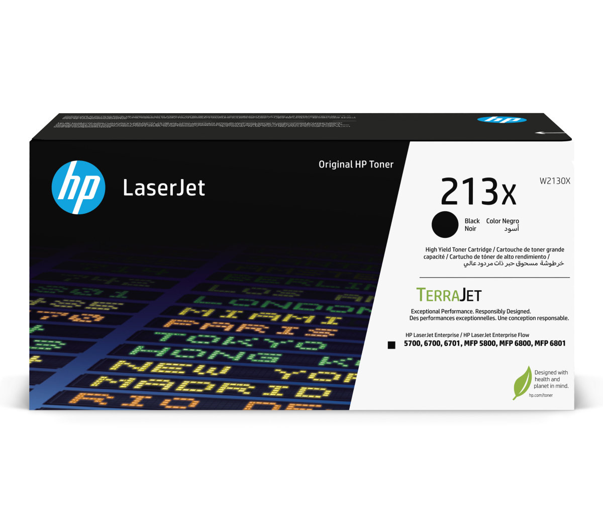Toner HP 213X černý (W2130X)