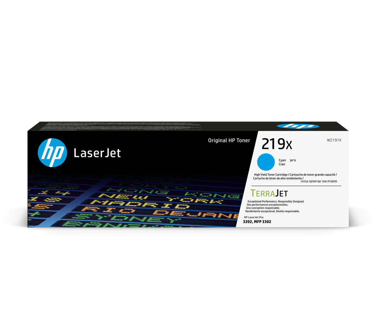Toner HP 219X azurový (W2191X)
