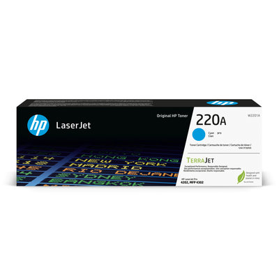 Toner HP 220A azurový (W2201A)