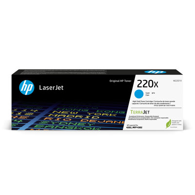 Toner HP 220X azurový (W2201X)