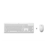 Bezdrátová klávesnice a myš HP 230 - bílá (3L1F0AA)
