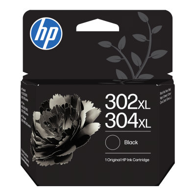 Inkoustová kazeta HP 302XL/304XL černá (B7RT9AE)