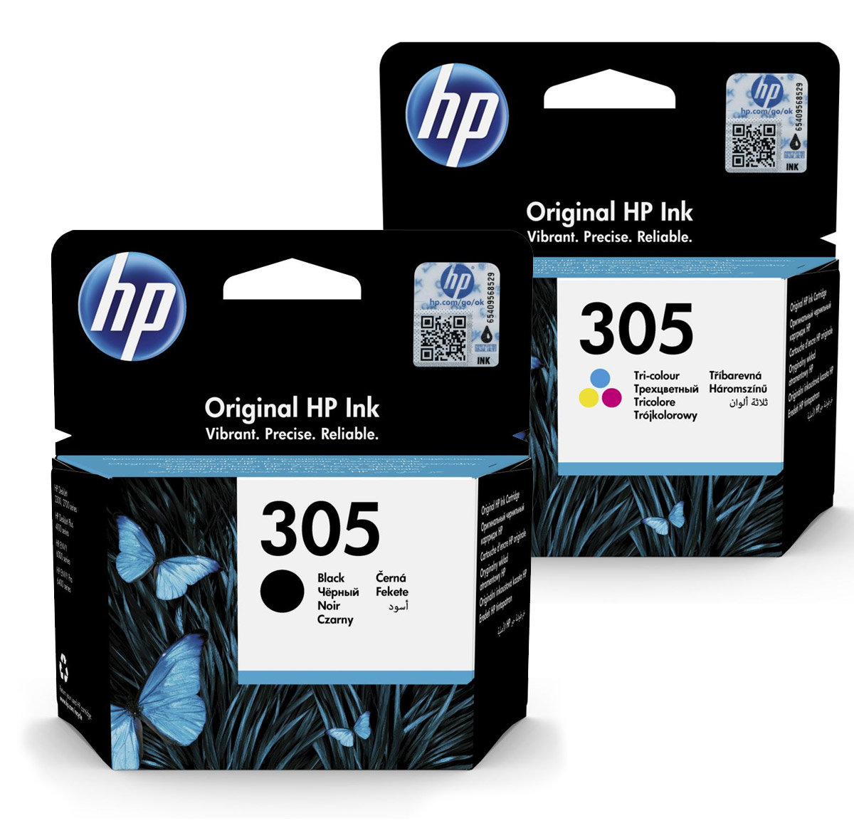 Sada inkoustových kazet HP 305 pro snadné objednání (HP-305)