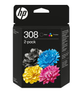 Inkoustová náplň HP 308 kombinované balení (6L6S6UE)