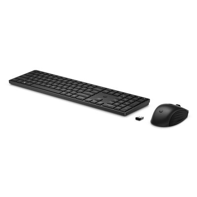 Bezdrátová klávesnice a myš HP 650 -&nbsp;černá (4R013AA)