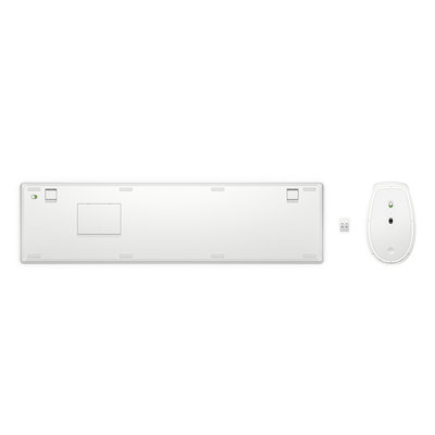 Bezdrátová klávesnice a myš HP 655 - bílá (860P8AA)