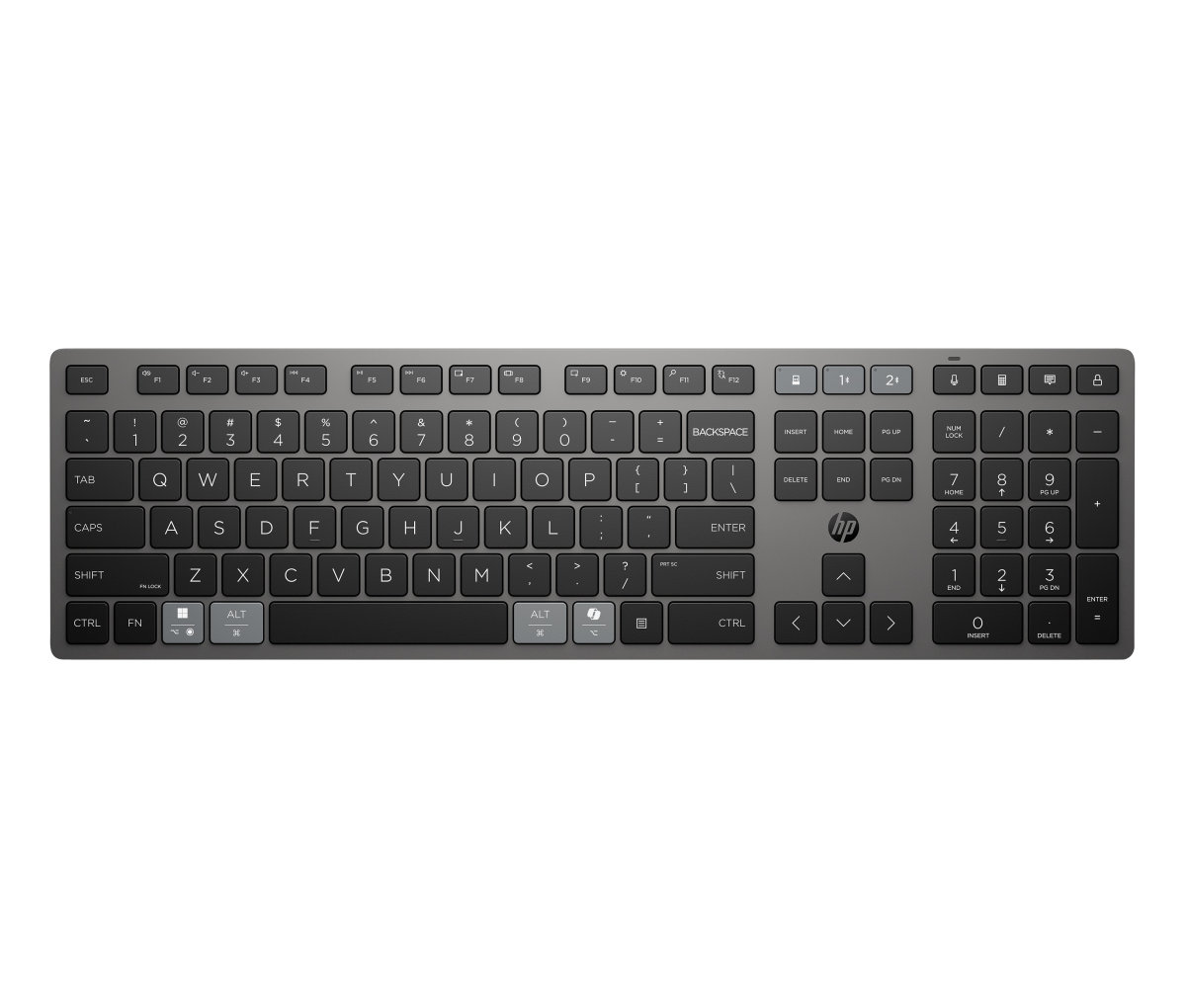 Bezdrátová klávesnice HP 725 Rechargeable wireless keyboard (9T5B2AA)