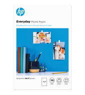Fotopapír HP - lesklý, 100 listů 10x15 cm (CR757A)
