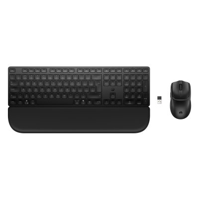 Bezdrátová klávesnice a myš HP 580C Multi-Device Dual-Mode with Palm Rest (BD5F2AA)