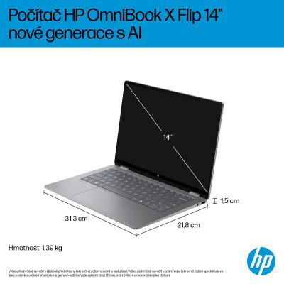 HP OmniBook X Flip AI 14-fk0001nc (CF6L9EA)