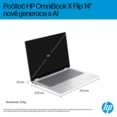 HP OmniBook X Flip AI 14-fm0001nc (CF6L6EA)
