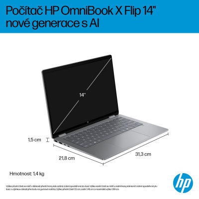 HP OmniBook X Flip AI 14-fm0002nc (CF6L8EA)