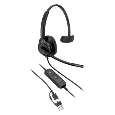 HP Poly Mission 415 Monaural USB Wired Headset (C01B2AA)