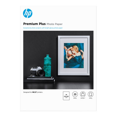 Fotopapír HP Premium Plus Glossy - lesklý, 20 listů A4 (CR672A)
