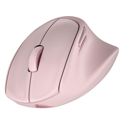 Bezdrátová myš HP Tilt Ergonomic Mouse 720M Pink (BH7N4AA)